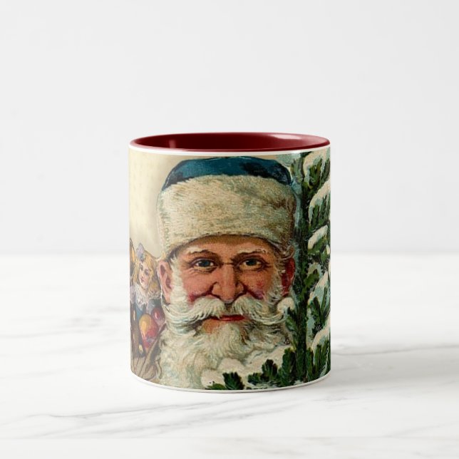 Taza Bicolor Santa Vieja: Café Mug (Centro)