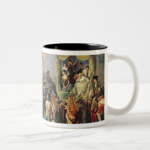 Taza Bicolor Santiponce justo (aceite en lona)