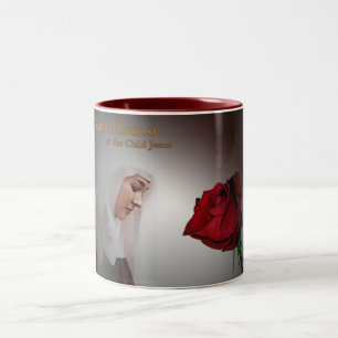 Taza Bicolor Santo Teresa del niño Jesús