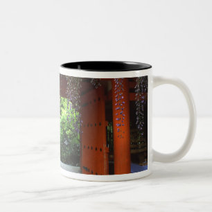 Taza Bicolor Santuario Kasuga, Nara, Japón