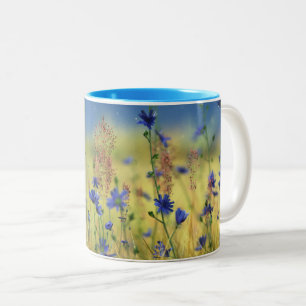 Taza Bicolor Sapphire y Gold Mug
