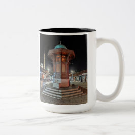 Taza Bicolor Sarajevo Mug-Gran idea de regalo especial para tod