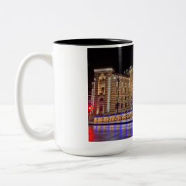 Taza Bicolor Sarajevo Mug-Gran idea de regalo especial para tod