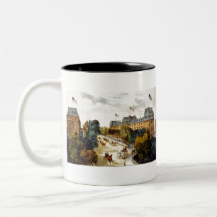Taza Bicolor Saratoga Springs - 1907