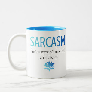 Taza Bicolor Sarcasmo