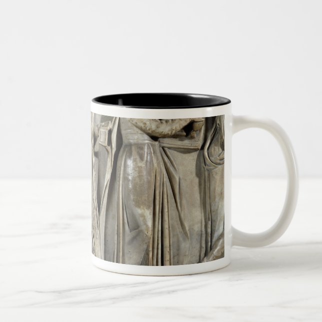 Taza Bicolor Sarcófago de las musas (Derecha)