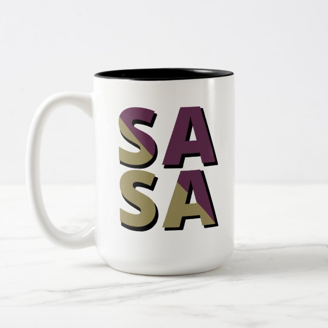 Taza Bicolor SASA Mug (Izquierda)