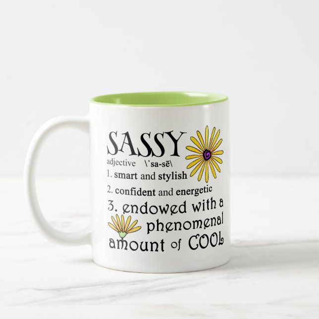 Taza Bicolor Sassy Definido (Izquierda)