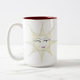 Taza Bicolor Sassy sunshine café mugre