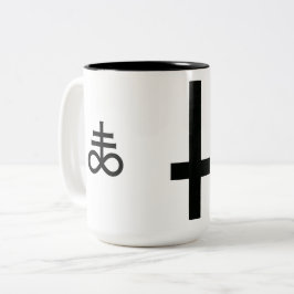 Taza Bicolor Satanico