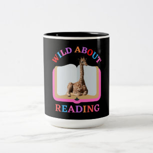 TAZA BICOLOR SATISFACCIÓN POR LEER