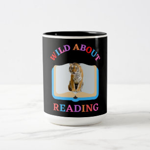 TAZA BICOLOR SATISFACCIÓN POR LEER