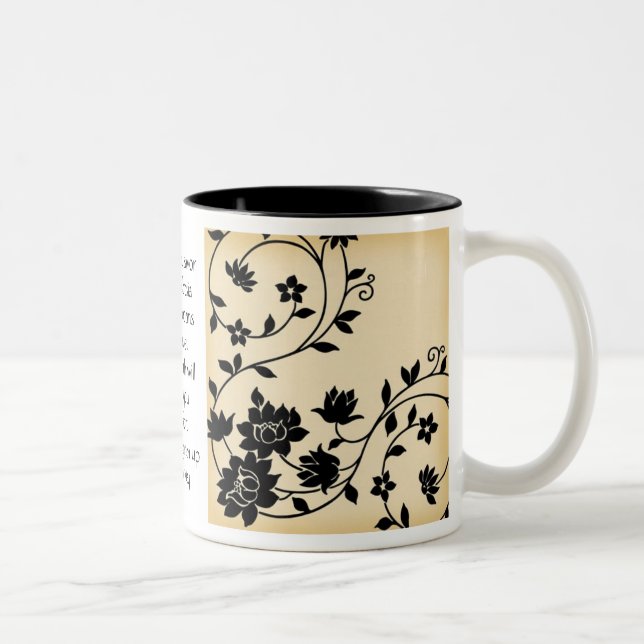 Taza Bicolor Savor esta ambrosía (Derecha)