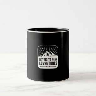 Taza Bicolor say yes to new adventures
