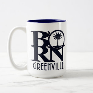 Taza Bicolor SC NACIDO 15oz de Greenville