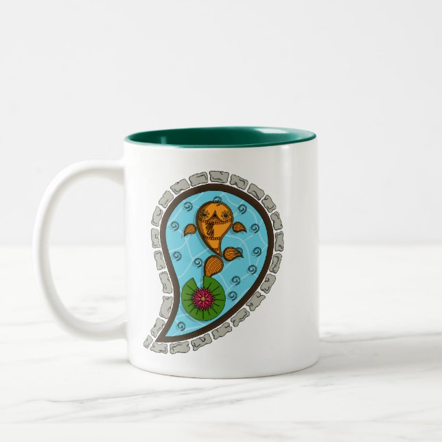 Taza Bicolor Scales Mug (Izquierda)