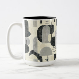 Taza Bicolor Scandi Motif No. 2 |