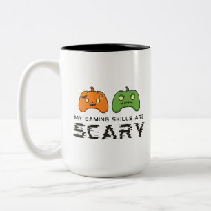 Taza Bicolor Scary Gaming Halloween