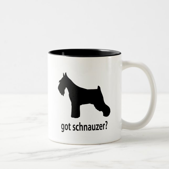 Taza Bicolor Schnauzer conseguido (Derecha)