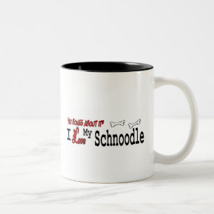 Taza Bicolor Schnoodle (I Love Mug)