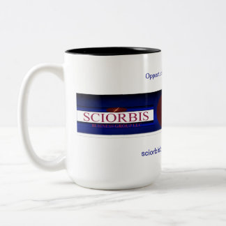 Taza Bicolor Sciorbis Business Group LLC Logo Cup