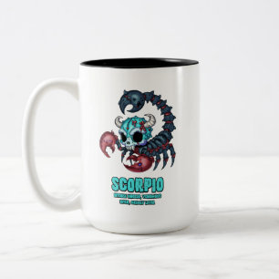 Taza Bicolor Scorpio Zombie
