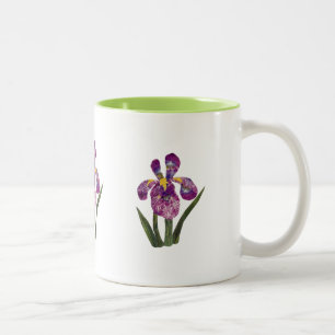 Taza Bicolor Scrapbook Iris Mug