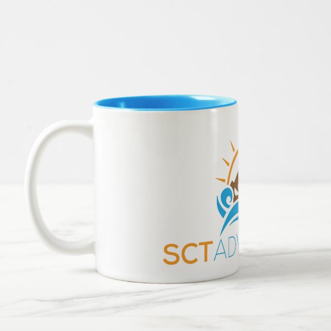 Taza Bicolor SCT Adventures Coffee Mug (Izquierda)