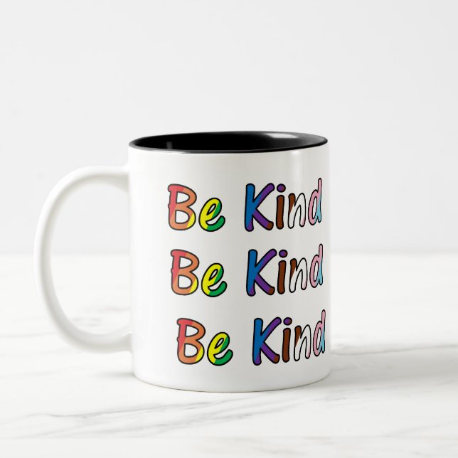 Taza Bicolor Sé Amable (Izquierda)