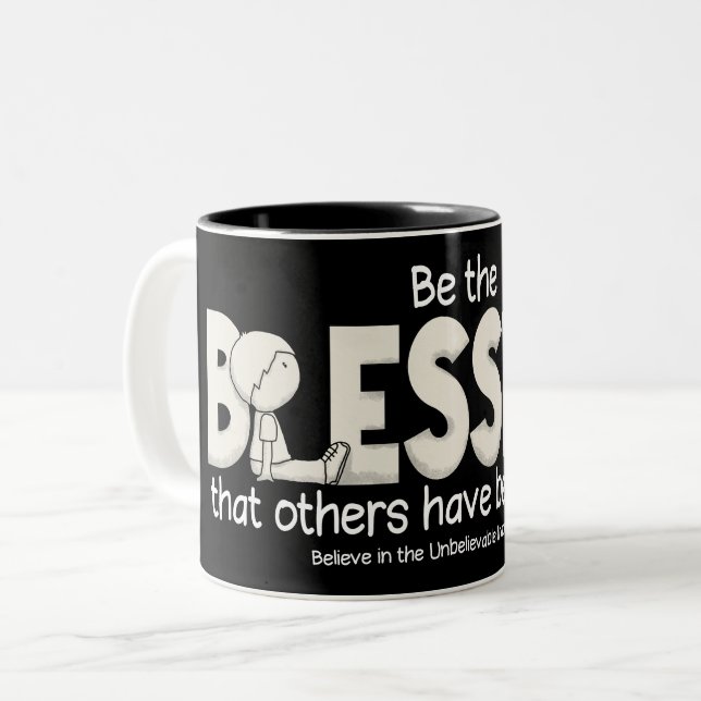 Taza Bicolor Sé la bendición (Anverso izquierdo)