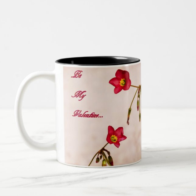 Taza Bicolor Sé mi Valentín (Izquierda)