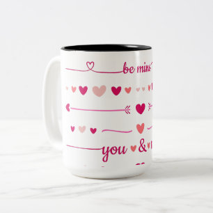 Taza Bicolor Sé Mío Y Yo Mug