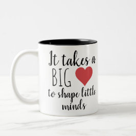 Taza Bicolor Se necesita un gran Personalizado de aprecio de lo