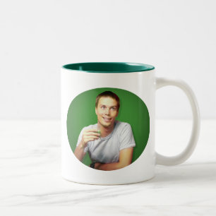 Taza Bicolor "Sé que es verde… "