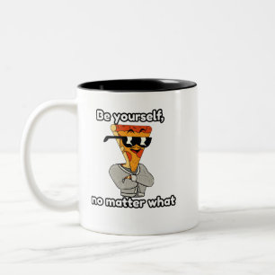 Taza Bicolor Sé tú mismo, sin importar lo que pase