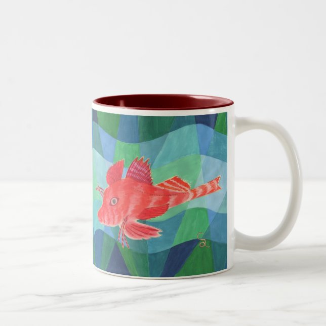 Taza Bicolor Sea Robin (Derecha)