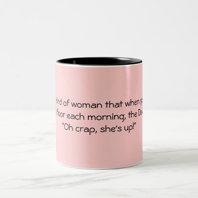 Taza Bicolor Sea un poco la mujer… (Centro)
