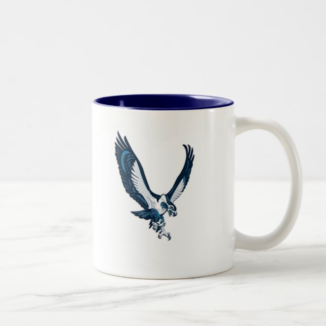 Taza Bicolor Seahawk, NATACIÓN de UNCW (Derecha)