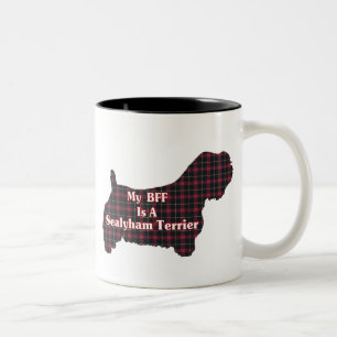 Taza Bicolor Sealyham Terrier BFF Mug
