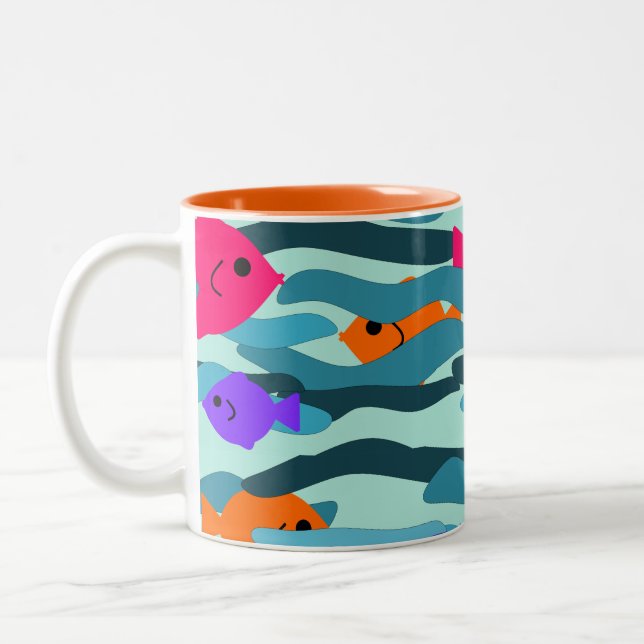 Taza Bicolor Seascape (Izquierda)