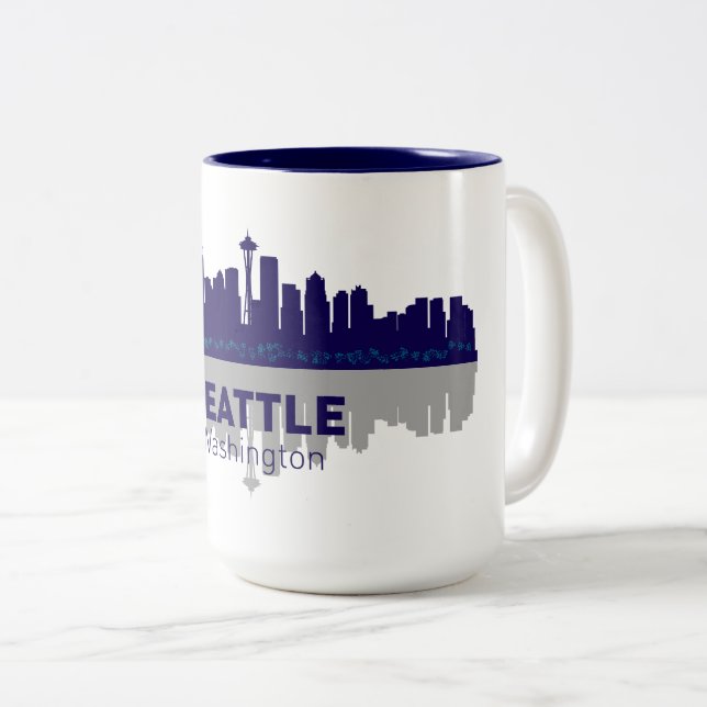 Taza Bicolor Seattle Coffee Mug (Anverso derecho)