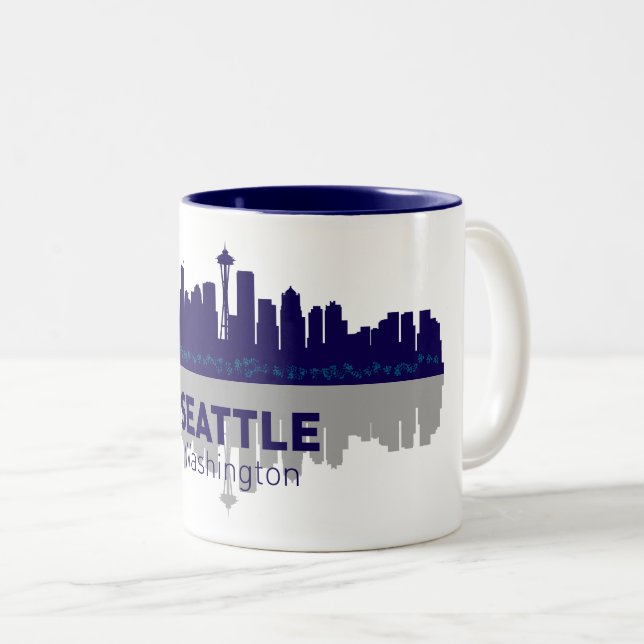 Taza Bicolor Seattle Coffee Mug (Anverso derecho)