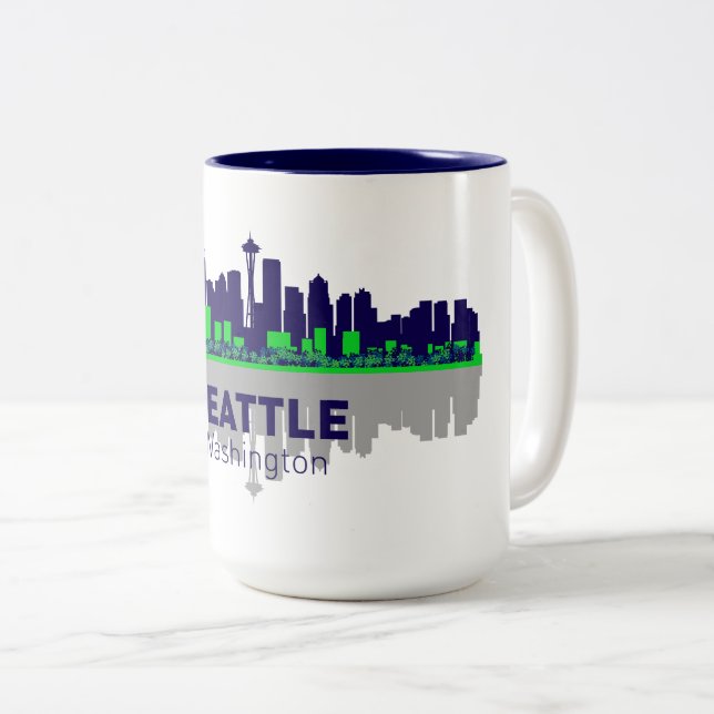 Taza Bicolor Seattle Coffee Mug (Anverso derecho)