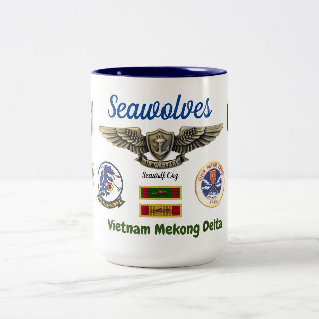 Taza Bicolor Seawolf Mug (Centro)