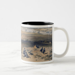 Taza Bicolor Sebastopol del este, placa 'de Seat de