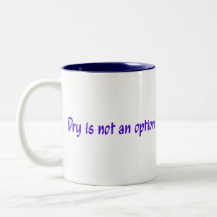 Taza Bicolor Secar no es una opción para tomar café