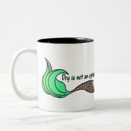 Taza Bicolor Seco no es una opción Naranja y verde