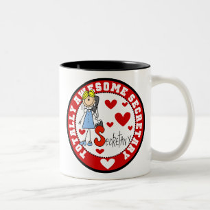 Taza Bicolor Secretaria totalmente impresionante Mug