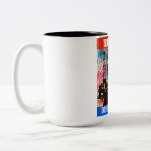 TAZA BICOLOR SECUENCIA DE BEBÉS DE REDUCCIÓN DE TRUMP 2024