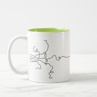 Taza Bicolor Secuencias quebradas